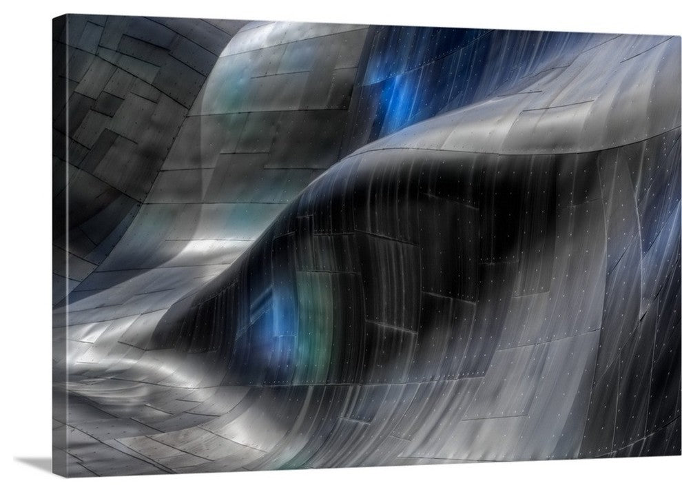 " Metal Fall" Wrapped Canvas Art Print, 24"x16"x1.5"