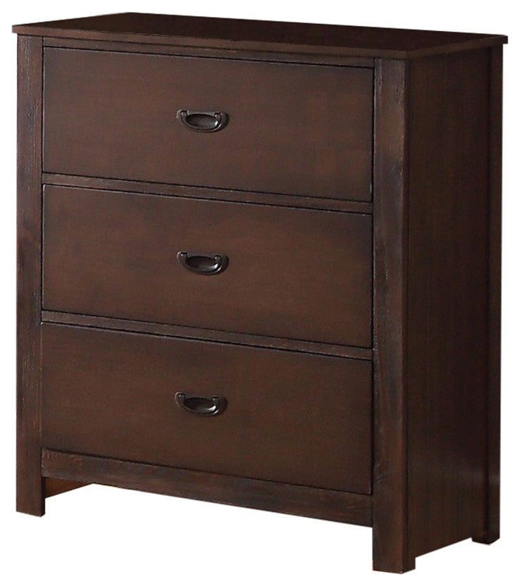 Elegant Chest, Antique Charcoal Brown