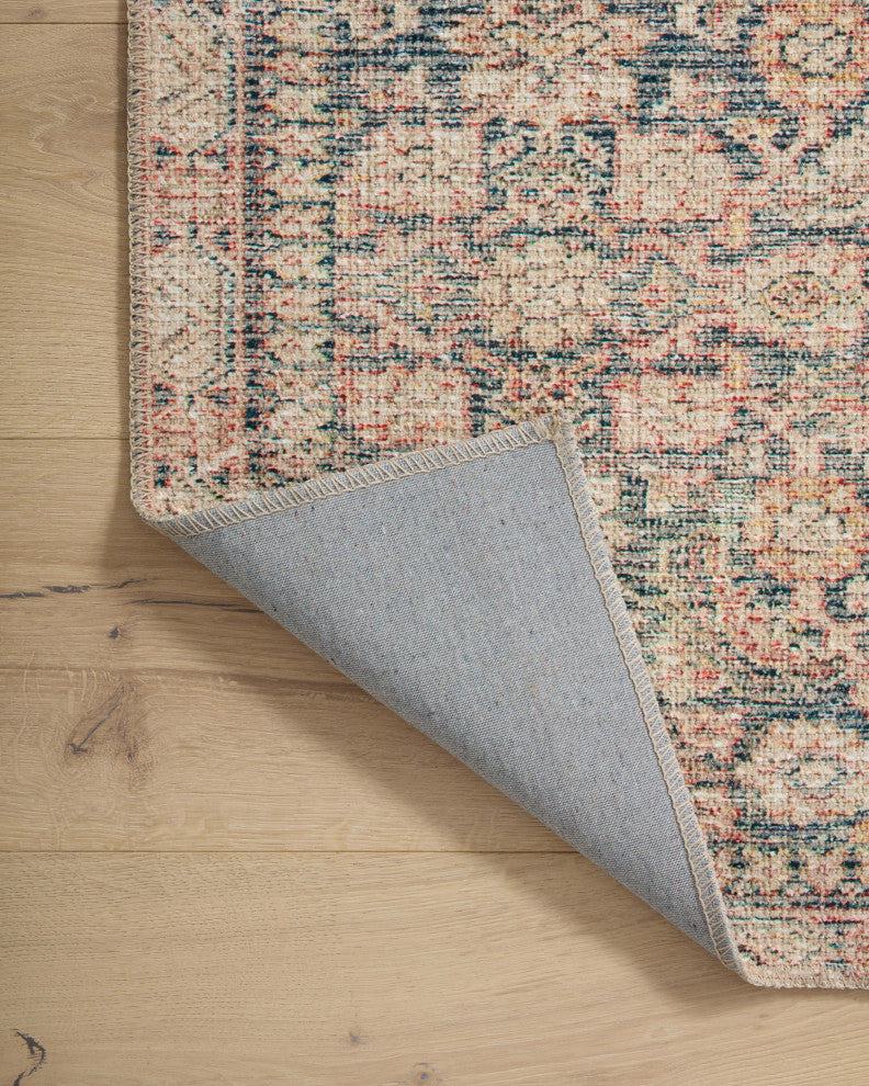 Angela Rose x Loloi Aubrey Navy / Multi 2'-6" x 12'-0" Runner Rug