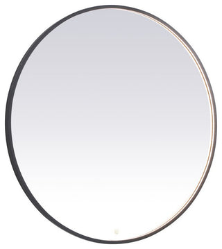 Modern Black Led Mirror