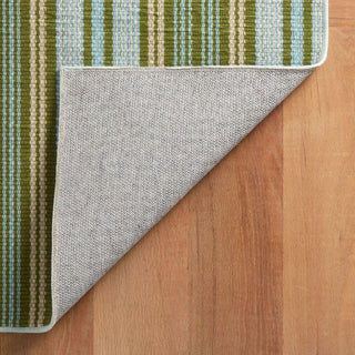 Dash & Albert Caravan Stripe Multi Machine Washable Rug, Multi, 4' x 6'