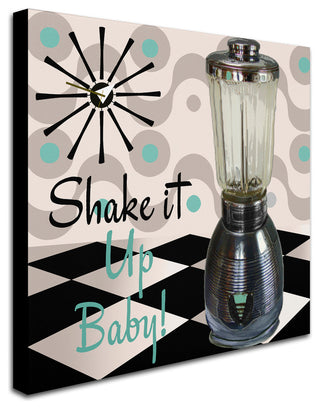 Color Bakery 'Fifties Kitchen IV' Canvas Art, 24"x24"