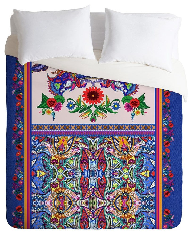 Juliana Curi Embroided Duvet Cover, King