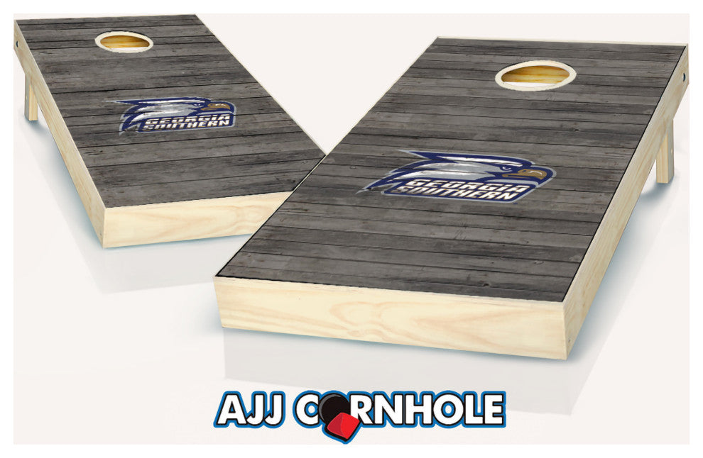 Georgia Southern Distressed Cornhole Set
