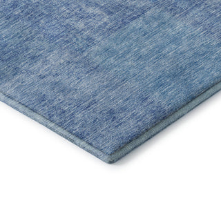 Premium Machine Washable Mayfield AMF664 Denim 2'3" x 7'6" Runner Rug