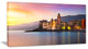"Old Mediterranean Town at Sunrise" Large Wall Artwork
