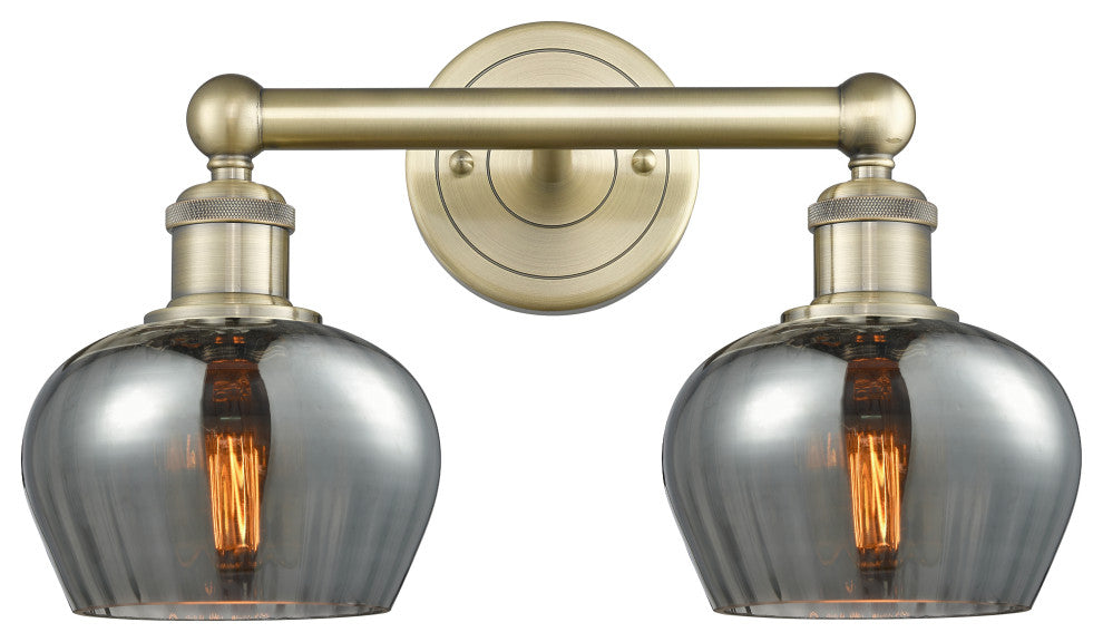 Innovations Fenton 2 15.5" Bath Vanity-Light Antique Brass