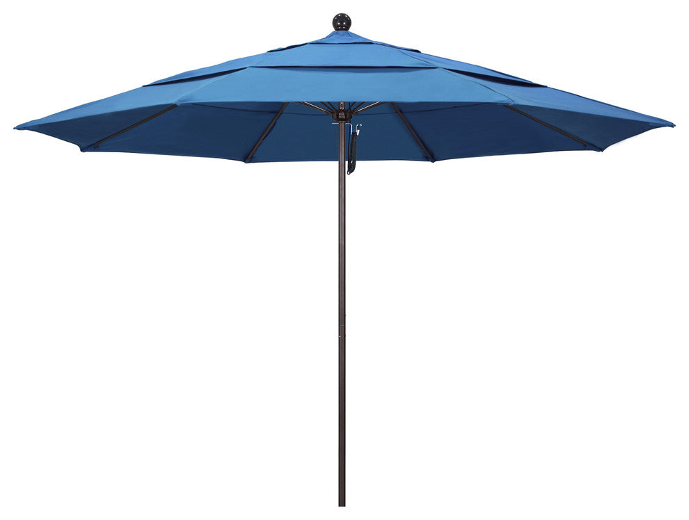 11' Fiberglass Umbrella Bronze, Pacifica, Capri, 11'