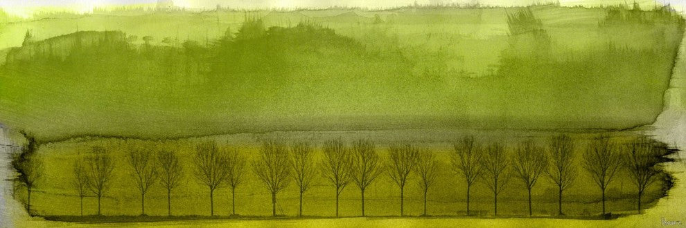 "Algonquin" Fine Art Canvas Print, 45"x15"