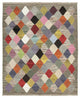 Rug N Carpet - Handmade Turkish 8' 6'' x 10' 0'' Modern Design Wool Kilim Rug