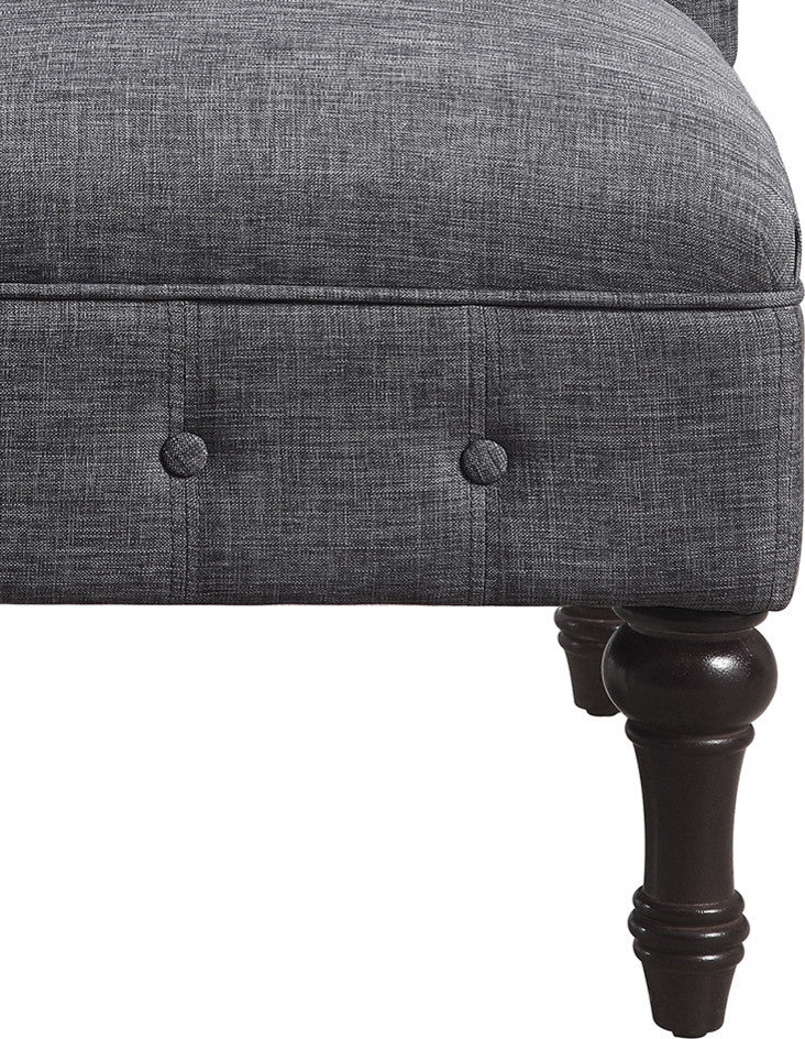 LaGuardia Slipper Chair, Gray