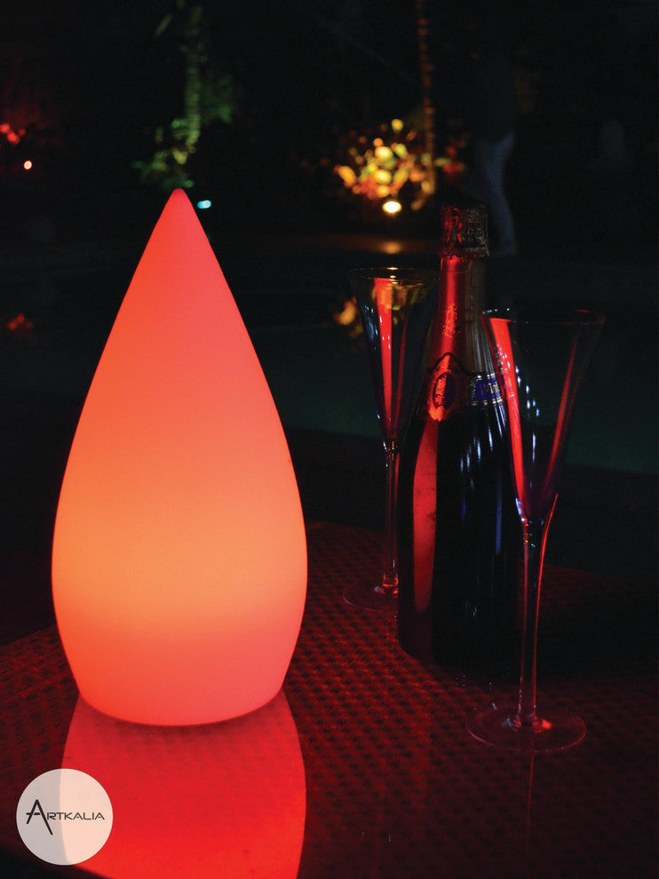Artkalia Droppia Cordless LED and RGB Table Lamp, Regular