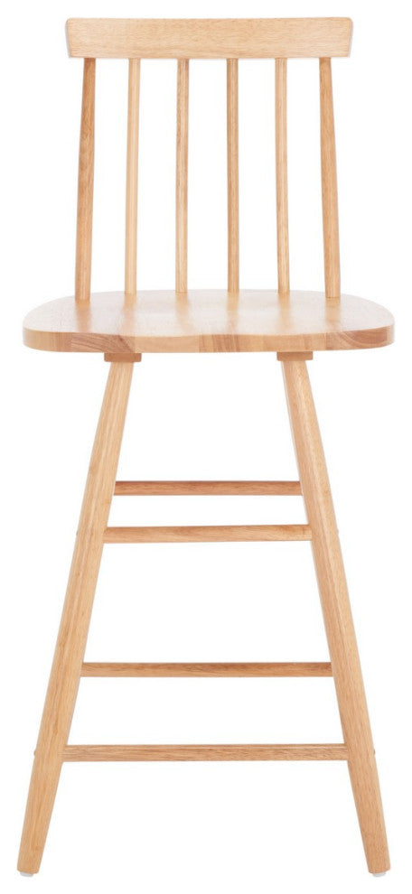 Safavieh May Wood Counter Stool, Natural