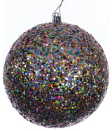 6" Multi-Color Sequin Ball Drilled 4-Pack