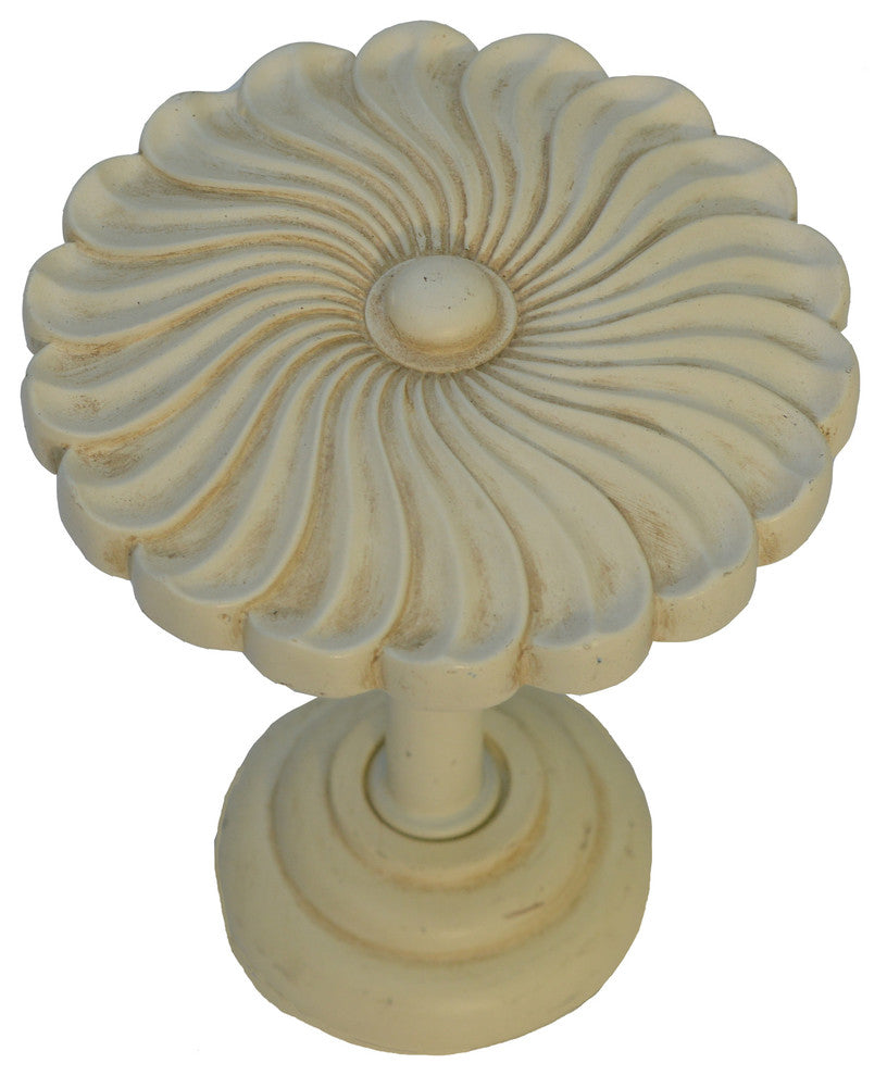 Urbanest Sierra Drapery Medallion, Ivory, Set of 1