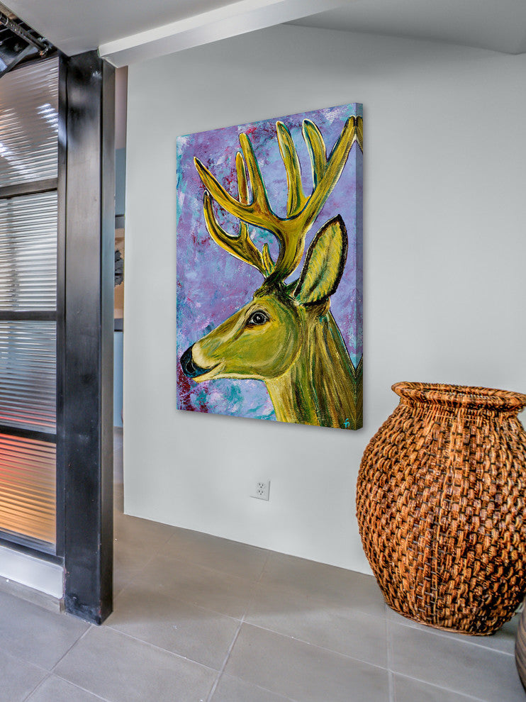 "Ambroso" Painting Print on Wrapped Canvas, 40"x60"
