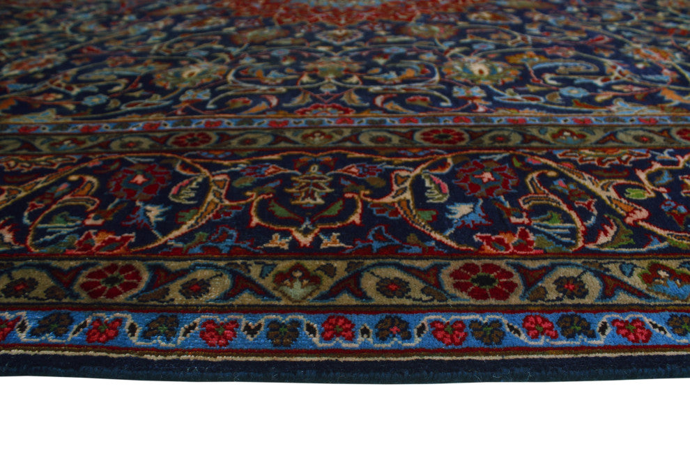 Fine Vintage Distressed Areli Red Rug