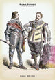 German Costumes: German Prince - Fine Art Giclee Print 24" x 36"