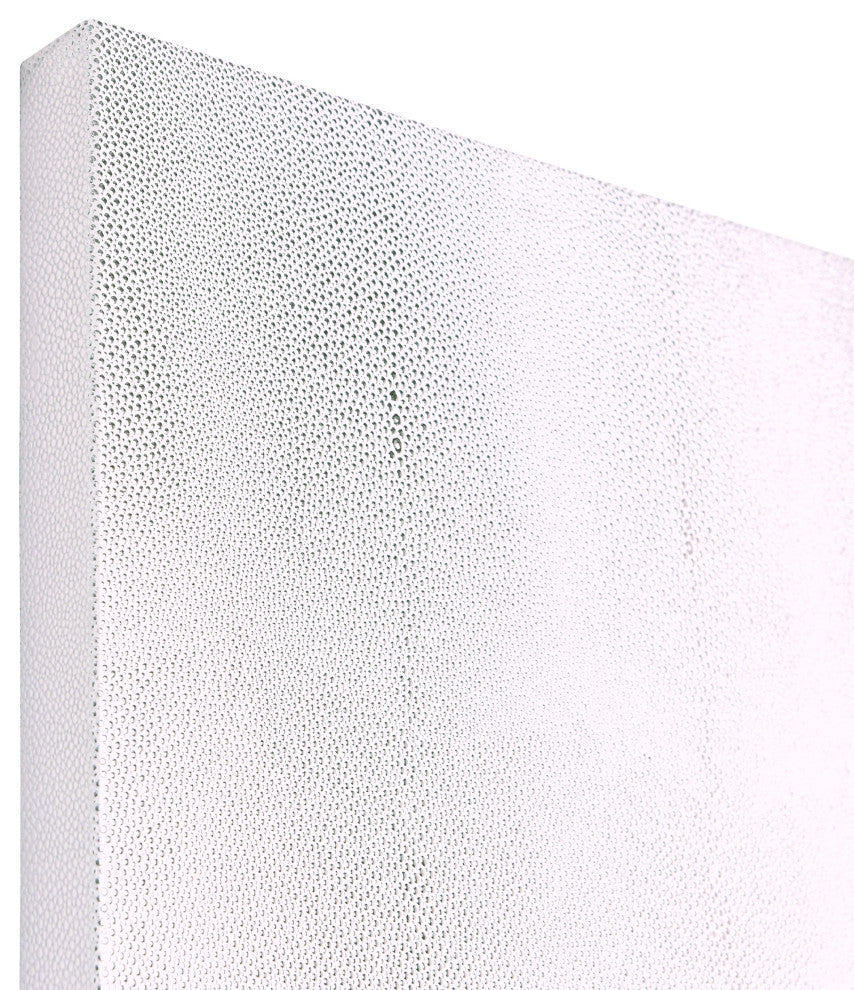 "Colorful Harmony II" Colorful Silver Shagreen Wrapped Canvas Wall Art