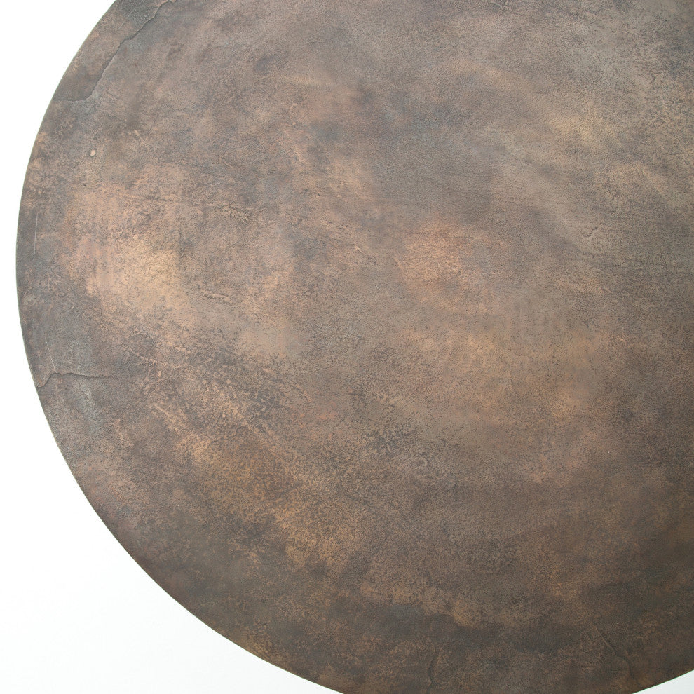 Simone Bistro Table-Antique Rust