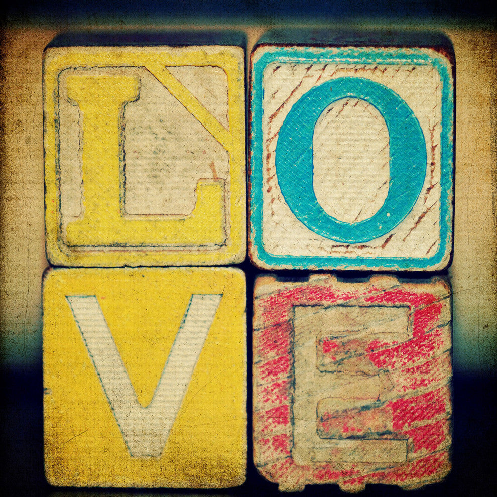 "Old Love" Painting Print on Wrapped Canvas