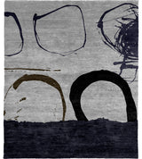 Hierarchy A Wool Hand Knotted Tibetan Rug, 10' Square