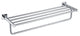 Ventus Bathroom Shelf with Towel Bar, Chrome