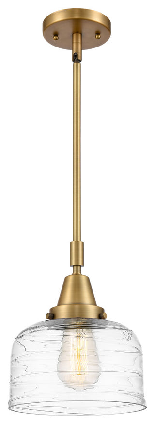 Innovations 447-1S-BB-G713 1-Light Mini Pendant, Brushed Brass
