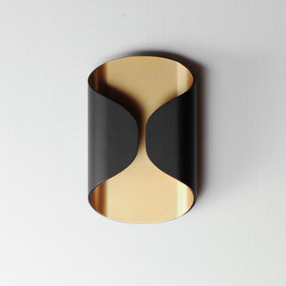 ET2 E30151 Folio 10" Tall LED Outdoor Wall Sconce - Satin Aluminum / White