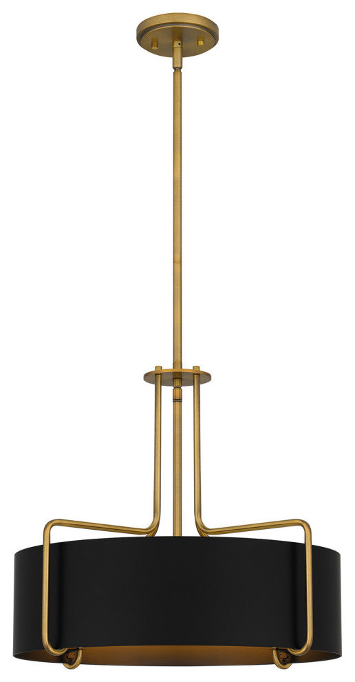 Quoizel QP5596AB 4-Light Pendant, Quoizel Pendant