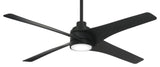 MinkaAire Swept Swept 56" 4 Blade Indoor LED Ceiling Fan - Coal