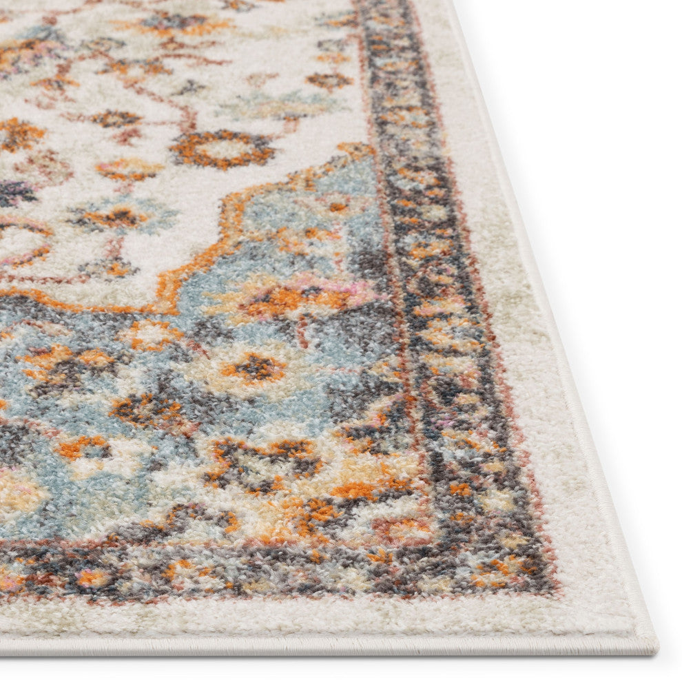 Well Woven Rodeo Jena Bohemian Persian Oriental Beige Area Rug, 5''3"x7''3"
