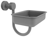 Foxtrot Wall Mounted Soap Dish, Matte Gray