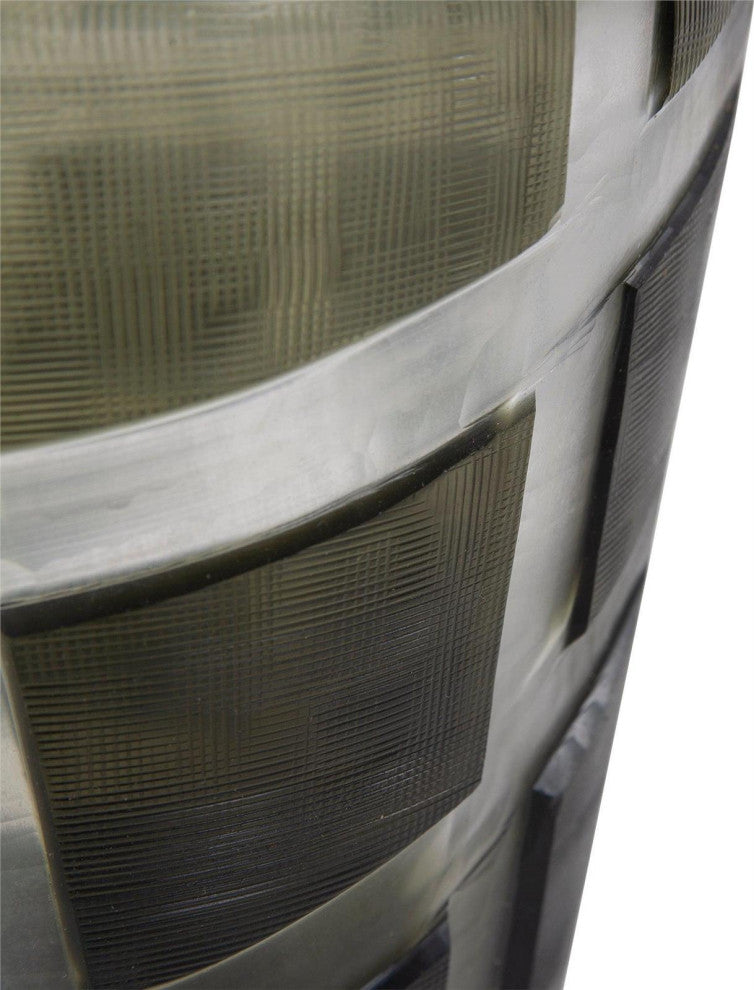 Traditional Glass Everett Vase, Green