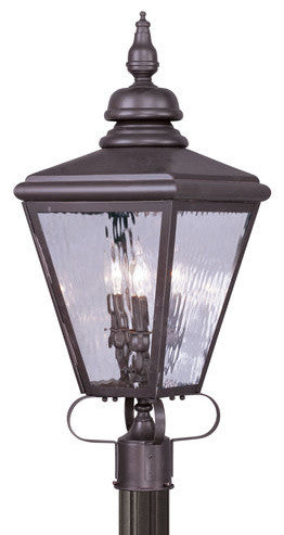 Cambridge Outdoor Post Head, Bronze