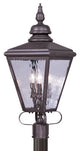 Cambridge Outdoor Post Head, Bronze