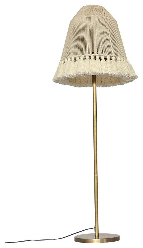 June White Floor Lamp, Tall