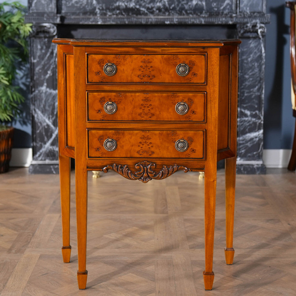 NOC083 Burled Commode