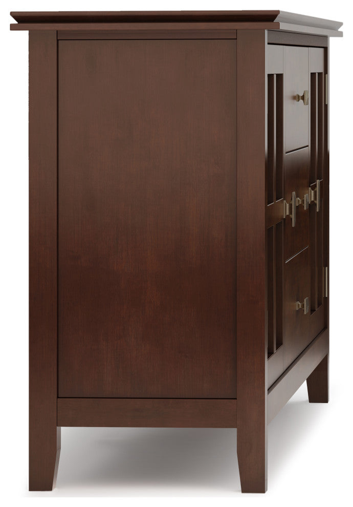 Artisan SOLID WOOD Large Sideboard Buffet in Russet Brown