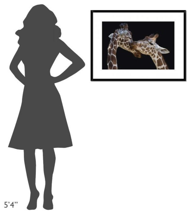 "The Kiss" Framed Digital Print by Manfred Foeger, 32x24"