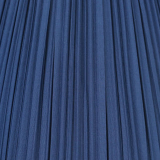 Softback Mushroom Pleated Lamp Shade, 5x9x7", Navy Blue, Single