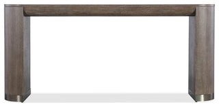 Modern Mood Wood Console Table in Brown by Hooker Furniture