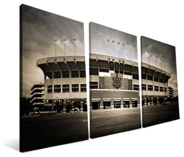 Auburn University Tigers Jordan Hare Stadium Canvas Print, 24"x48"