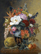 Tile Mural Exotic Blooms By Johan Laurentz Jensen, 6"x8", Matte