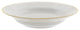 Line Rim Soup, Set of 6, Gold