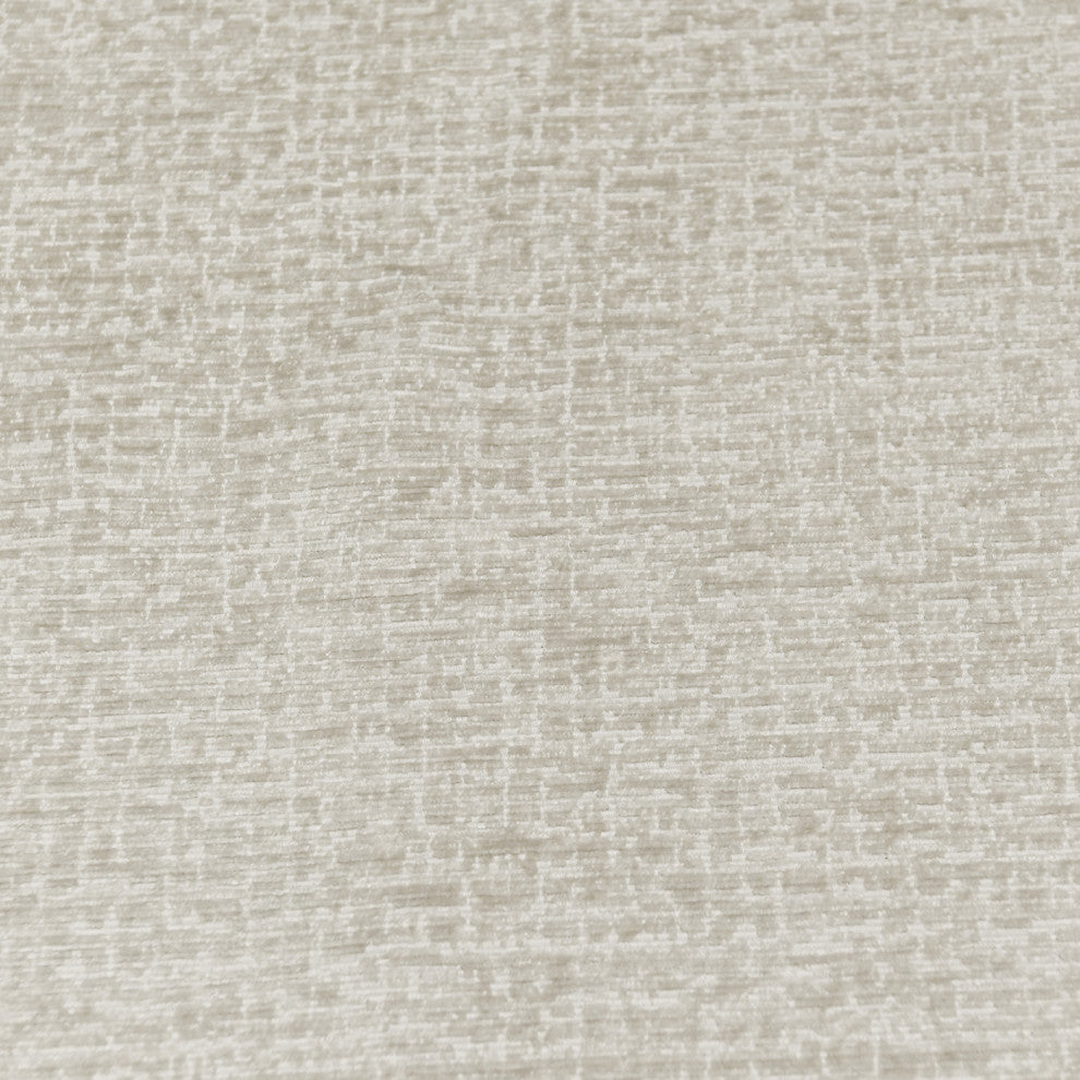 Haven 83" Oak Wood Flange Arm Sofa, Marled Gray Chenille