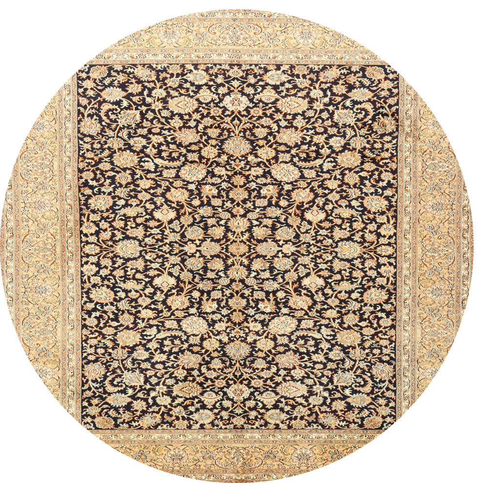 Ahgly Company Indoor Round Traditional Area Rugs, 4' Round