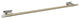 Amerock Esquire Contemporary Towel Bar, Polished Nickel/Golden Champagne, 24" Ce