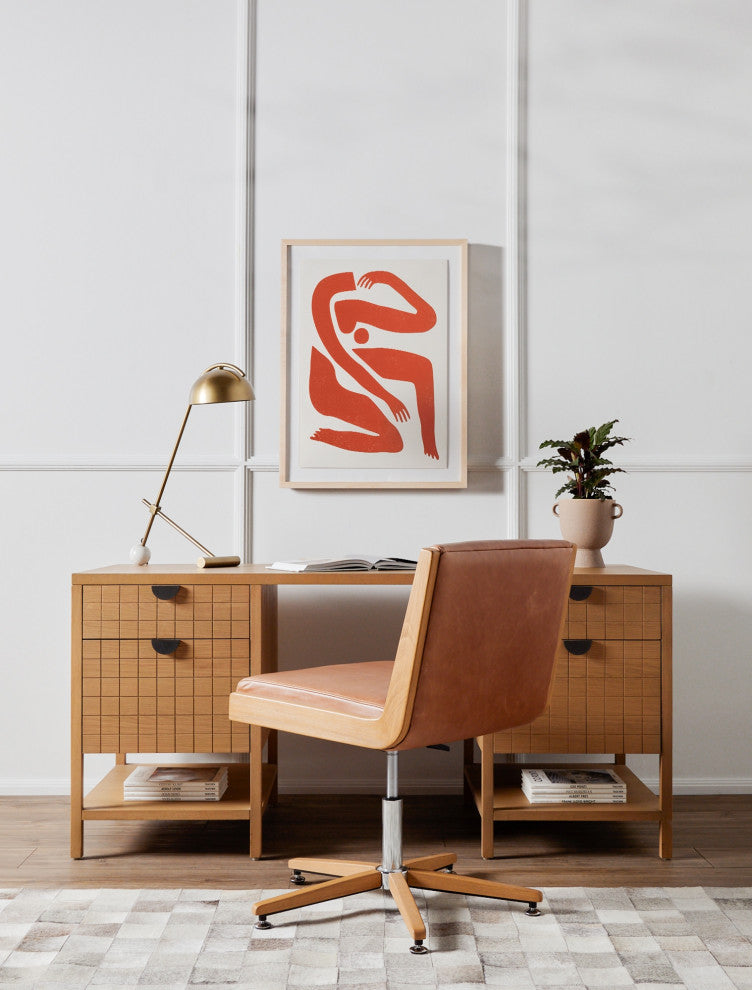 Teracotta Body Abstract, Roseanne Kenny