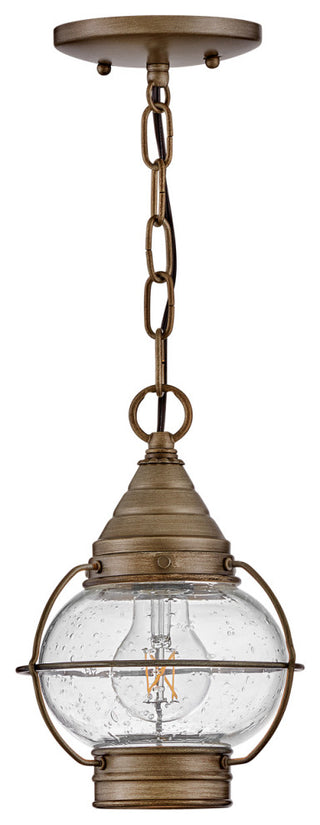 Hinkley Cape Cod 9" Small Outdoor Convertible Light Fixture, Burnished Bronze